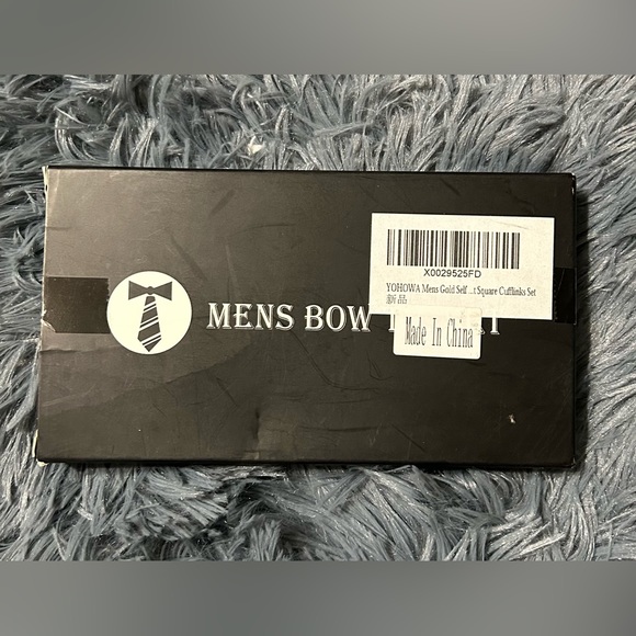 ACCSSRs: Mens bow, tie and cuff link set - Picture 1 of 3